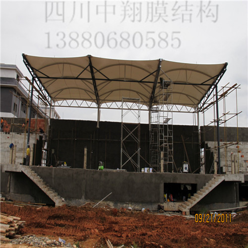 四川膜布局——看台膜布局