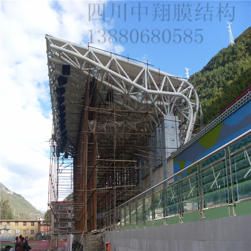 四川看台膜布局